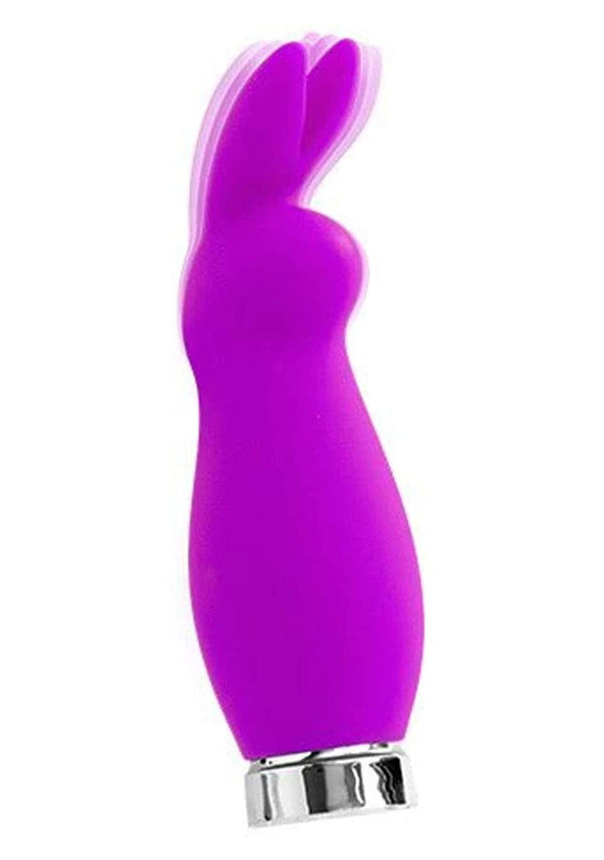 VeDO Crazzy Bunny Vibrator Bullet, Rechargeable Clitoral Adult Sex Toy, Clitoris Stimulator Vibe for Women (Purple)