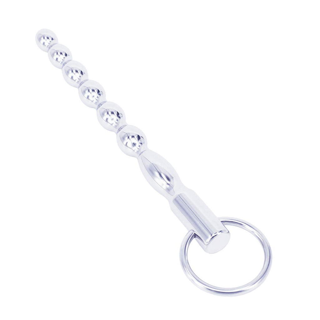 Urethral Sounds Plug for Men, Eastern Delights 5.12 Inches Stainless Sex Toy Urethral Sounding Rod, Large