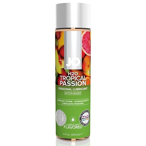 System Jo Tropcial Passion Flavored Lubricant4 Fl Oz