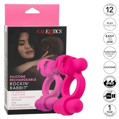 Silicone Rechargeable Rockin' Rabbit
