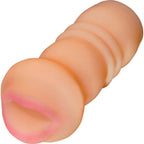 Happy Endings Travel Masturbator Tight Mouth- Flesh