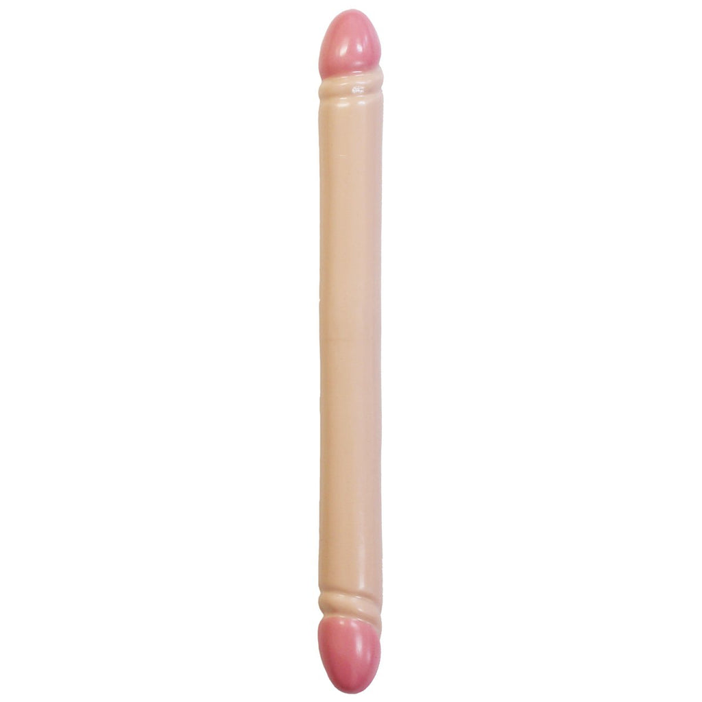 California Exotics Smooth Double Dildo, Ivory, 18 Inches