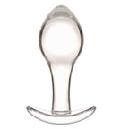 2.8 '' Small Glass Anal Butt Plugs,Crystal Anal Trainer Toys for Gay Women Couple,Adult Sex Toys and Games for Female & Male,Fea