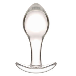 2.8 '' Small Glass Anal Butt Plugs,Crystal Anal Trainer Toys for Gay Women Couple,Adult Sex Toys and Games for Female & Male,Fea
