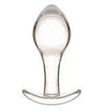 2.8 '' Small Glass Anal Butt Plugs,Crystal Anal Trainer Toys for Gay Women Couple,Adult Sex Toys and Games for Female & Male,Fea