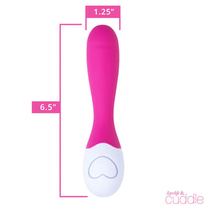 Ohmibod - Lovelife Cuddle, G Spot Vibrator, Adult Toys For Women With 7 Preset Pulsations, Splashproof Clitoris And G Spot Stimu