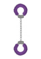 Ouch! Beginner'S Legcuffs Furry, Purple