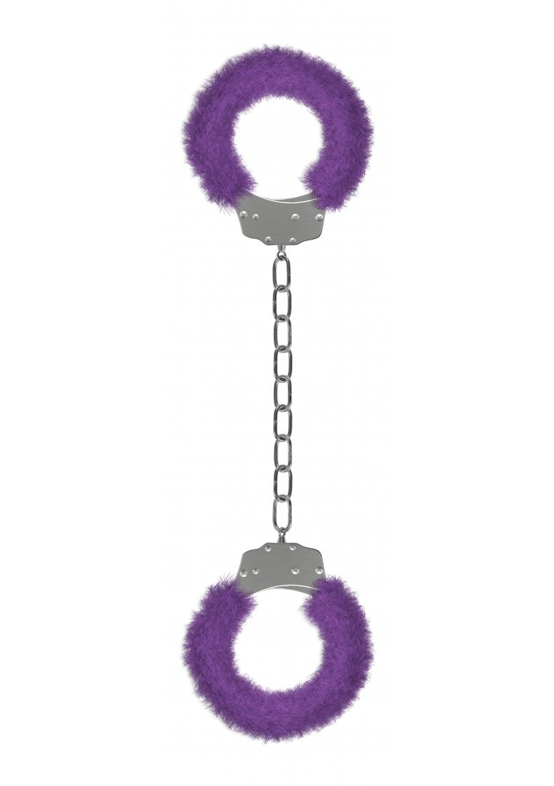 Ouch! Beginner'S Legcuffs Furry, Purple