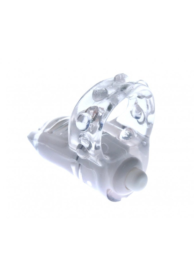 Evolved Novelties Boss Cock'S Vibrating Ring Collar Clear