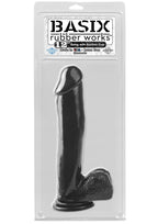 Pipedream Basix 12'' Dong W/suction Black
