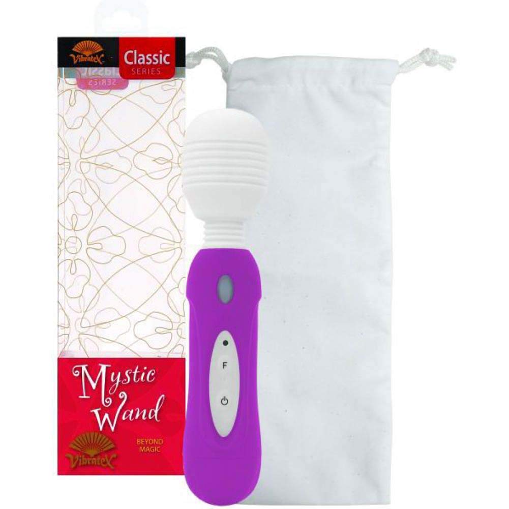 Vibratex Mystic Wand Massager - Hot Pink