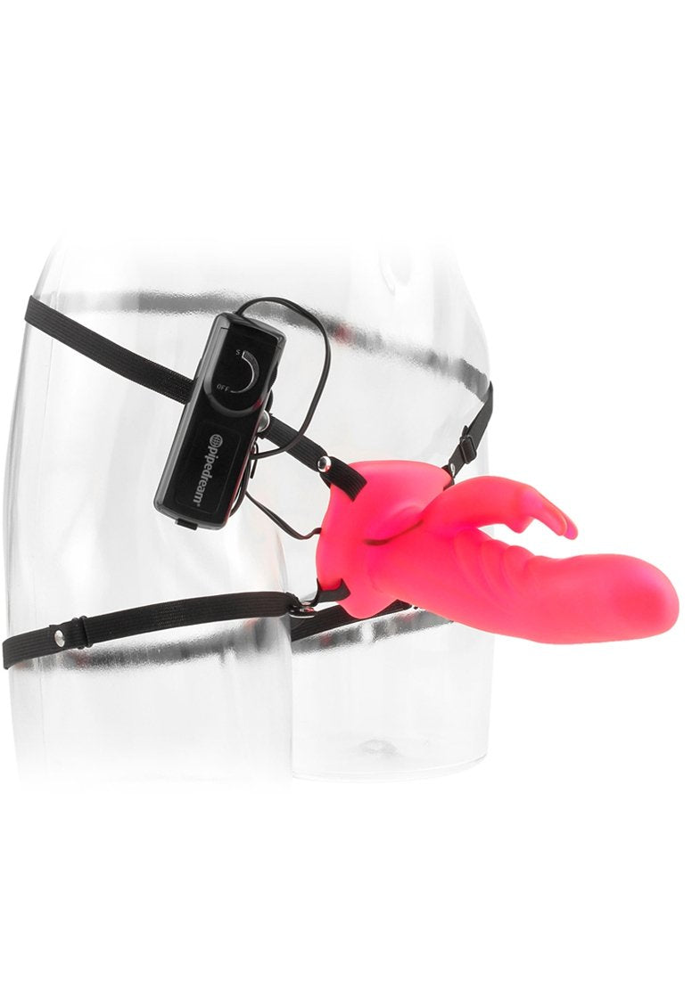 Fetish Fantasy Wonderful Wabbit Hollow Strap-On, Pink