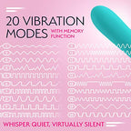 Ultra Bullet Personal Sex Toy Masturbation Device For Women Builtin Function Waterproof Bodysafe Clitoral And Body Massager Wit
