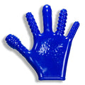 Oxballs Finger Fuck Glove, Blue, 345 Gram