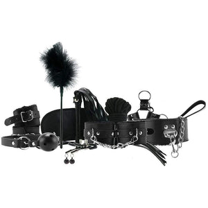 Ouch! - Intermediate Bondage Kit - Black