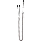 Spartacus Tweezer Nipple Clamps with Adjustable Jewel Chain