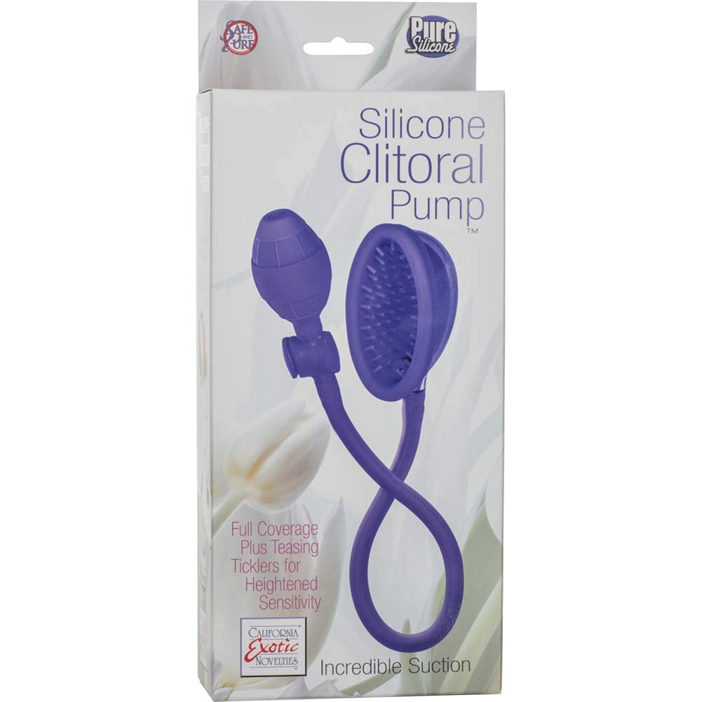 California Exotic Novelties Silicone Clitoral Pump, Purple