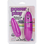 California Exotic Novelties Power Play Flickering Tongue, Purple