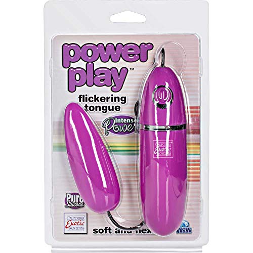 California Exotic Novelties Power Play Flickering Tongue, Purple