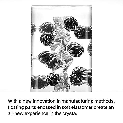 Tenga Reusable Firm Floating Shape Masturbator, Crysta Leaf Cry-001