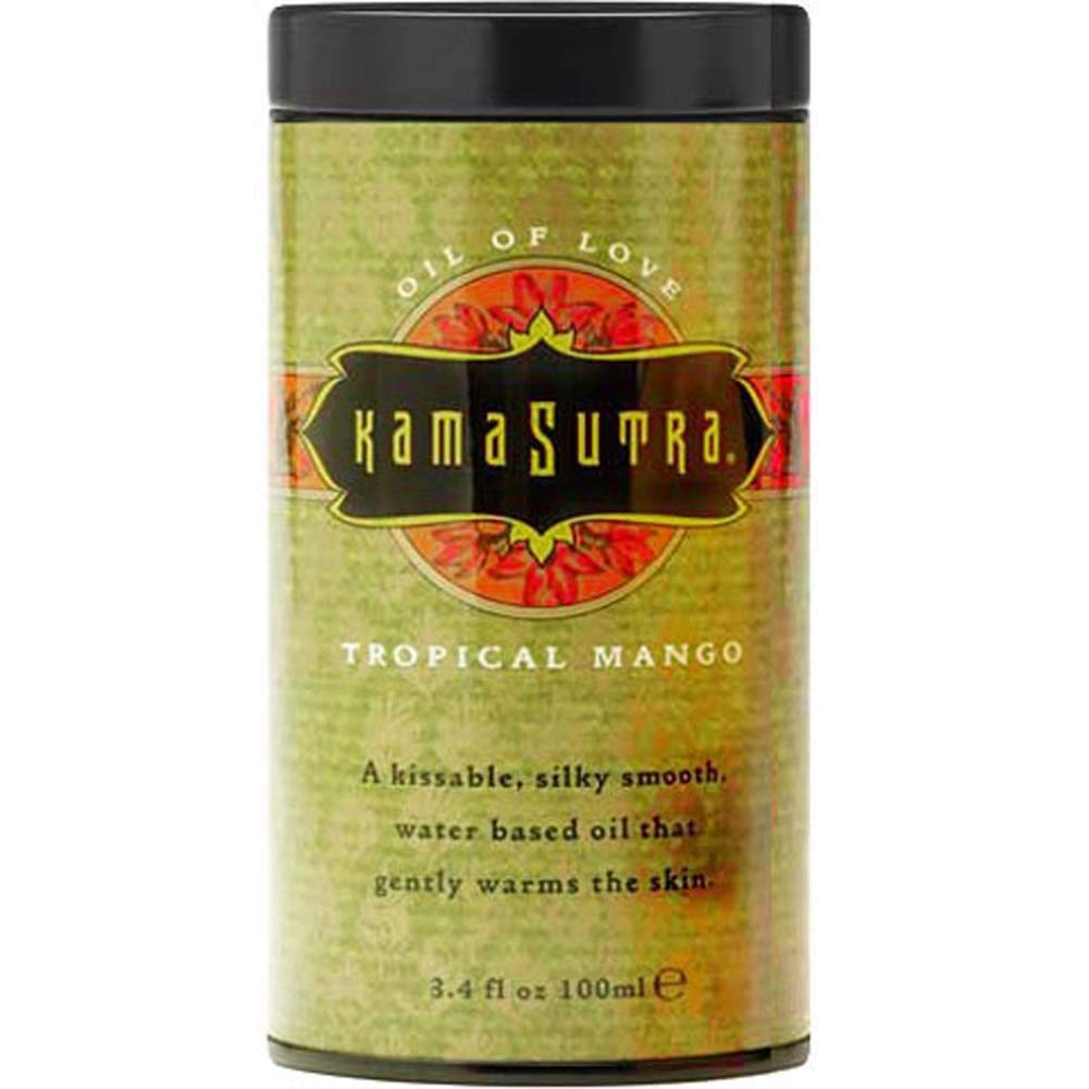 Kama Sutra Oil Of Love, Tropical Mango, 3.4 Ounces