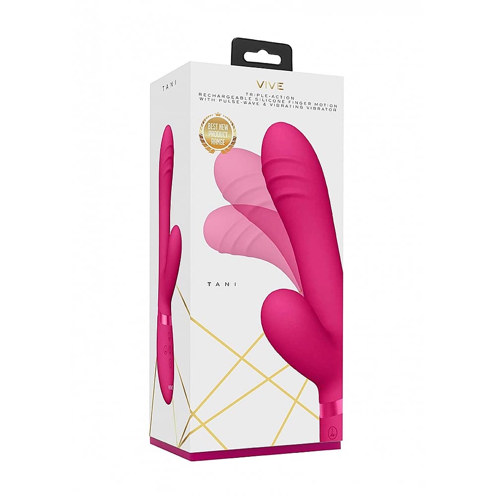 Vive-Tani Silicone Vibrator - Pink