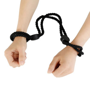 BDSM Sex Restraints Adjustable Sexual Bondage Rope for Couples Sex Toy, Bed Bondage Strap Wrist & Leg Cuffs for SM Games Play fo