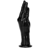 Realistic Hand Dildo with Vac-u-Lock Adapter Black Forearm Dildo Anal Butt Plug Anal & Vaginal Masturbation Adult Sex Toy(L)