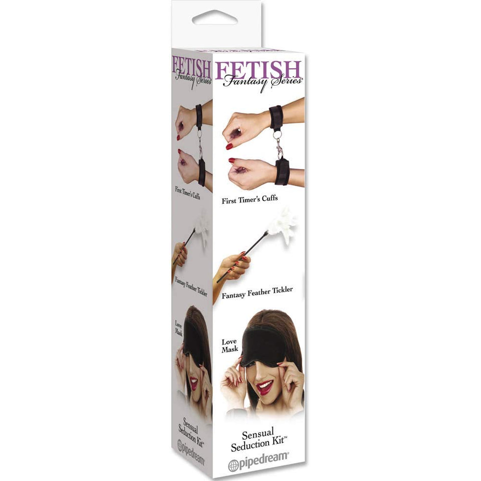 Fetish Fantasy Sensual Seduction Kit, Black