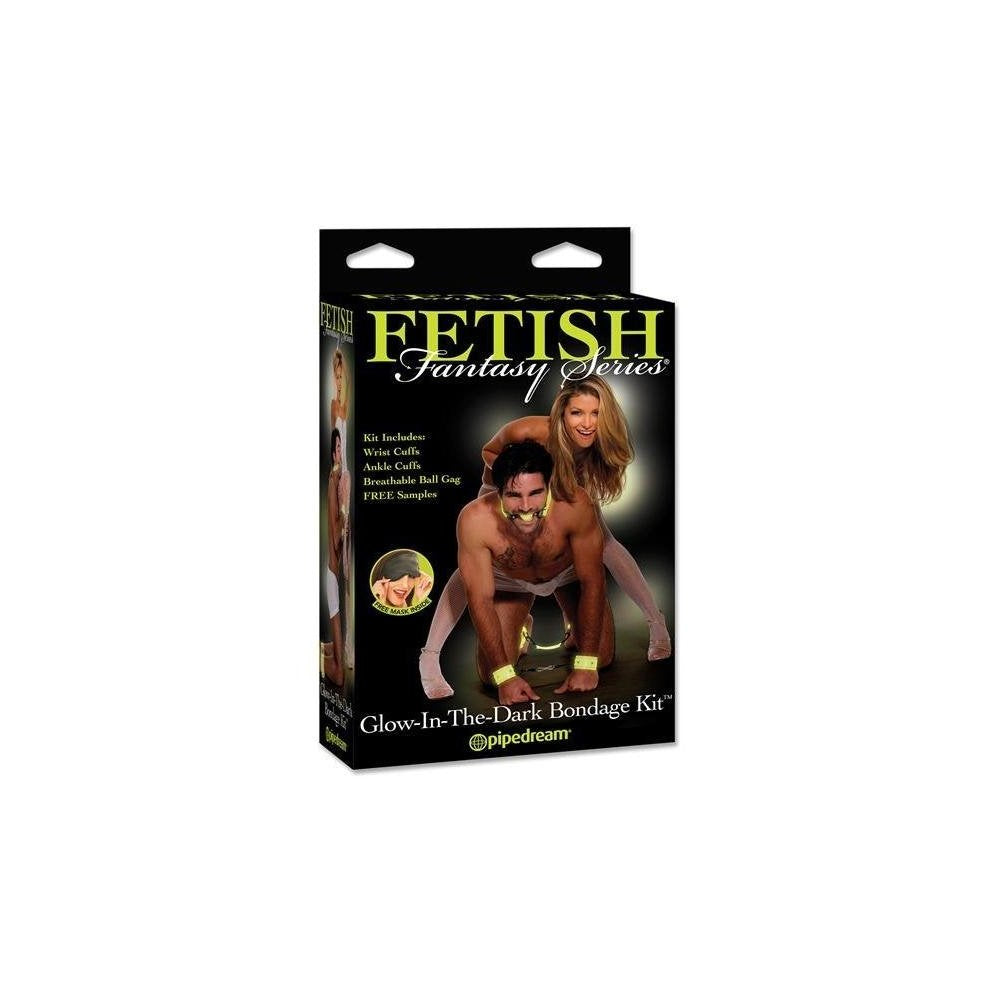 Fetish Fantasy Bondage Kit, Glow In The Dark
