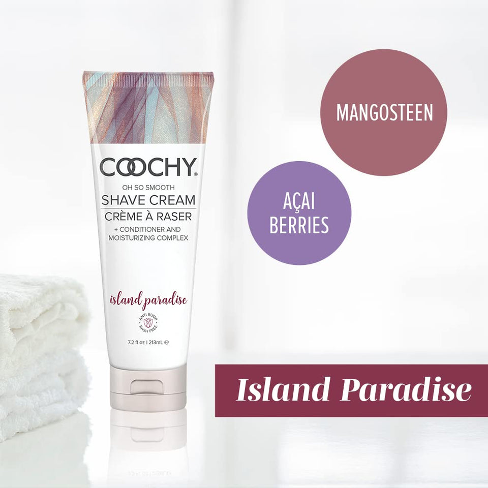Coochy Shave Cream Paradise 7.2Oz