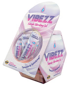 Vibezz Stimulating Gel Stick Pack Display Jar Of 50