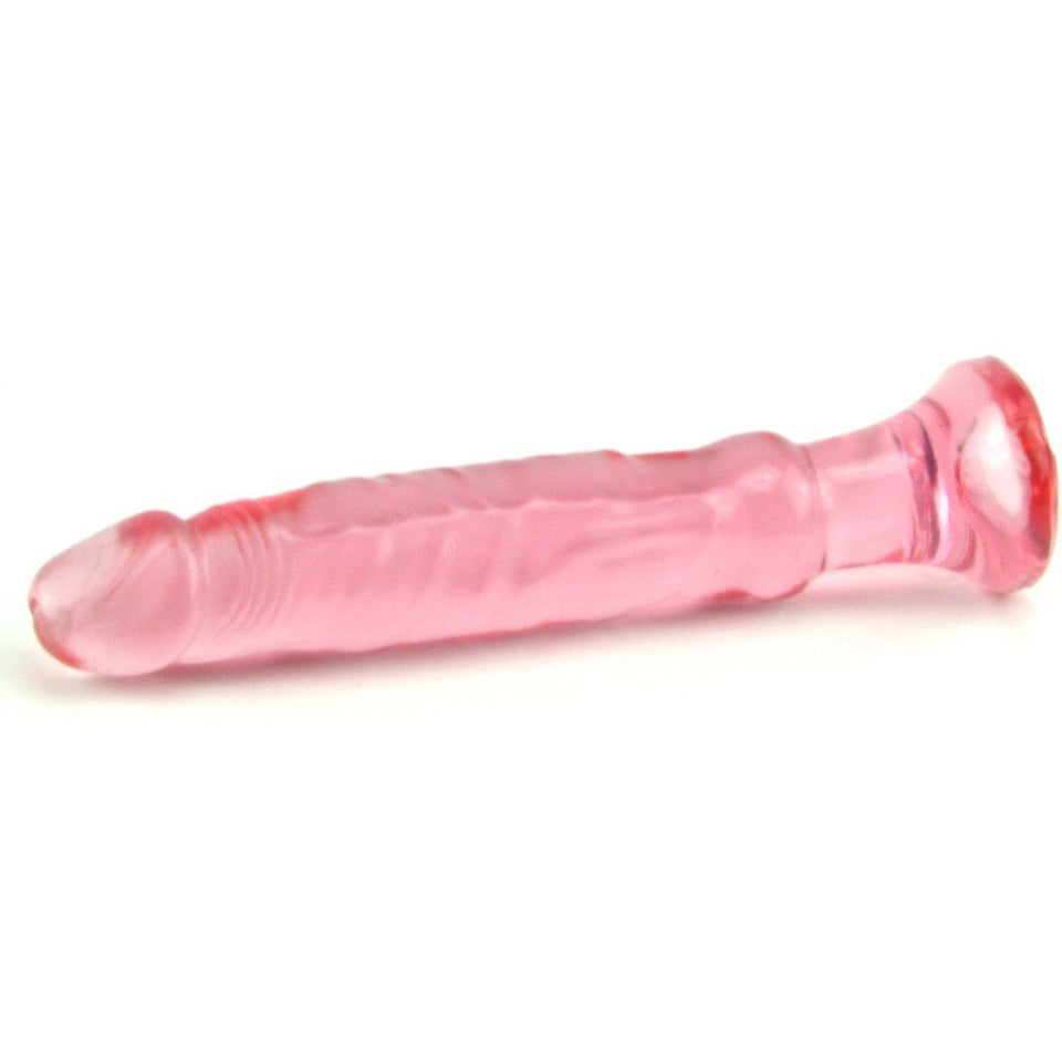 Crystal Jellies Anal Starter Pink 6In