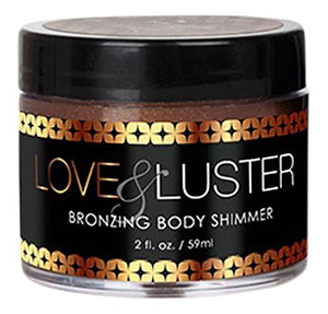 (D) LOVE & LUSTER BRONZER SHIM GEL 2 OZ JAR
