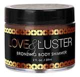 (D) LOVE & LUSTER BRONZER SHIM GEL 2 OZ JAR