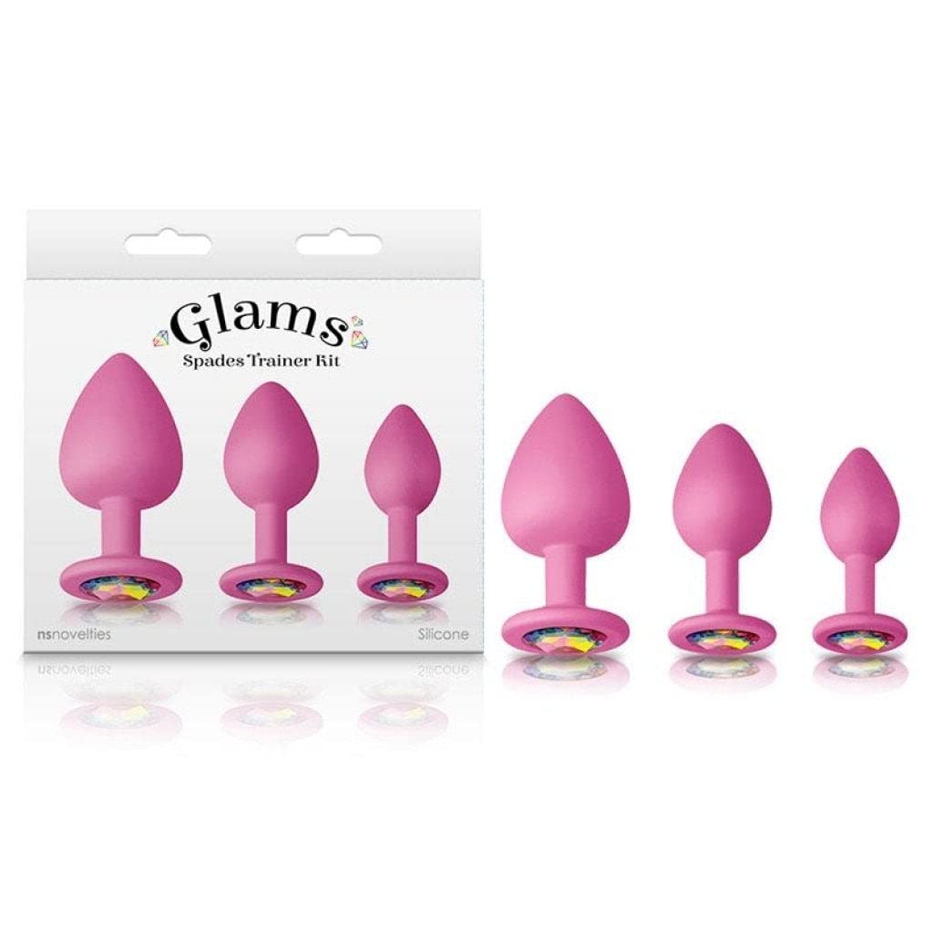 Glams - Spades Anal Trainer Kit (Pink)