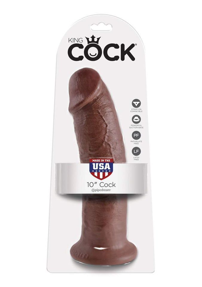 King Cock - 10In Cock Brown