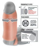 Fantasy X-Tensions Real Feel Enhancer Xl - Flesh