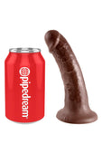 King Cock - 6In Cock Brown