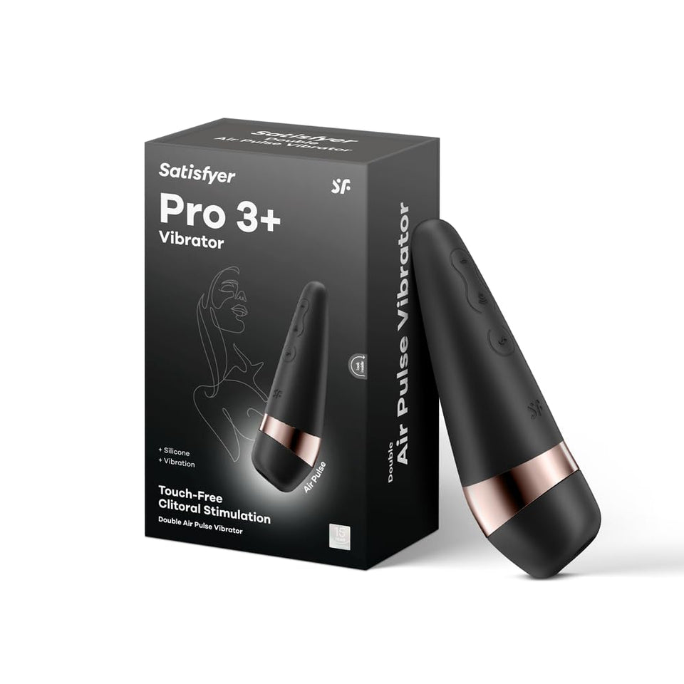Satisfyer Pro 3 Airpulse Clitoris Stimulating Vibrator  Noncontact Clitoral Sucking Pressurewave Technology  Vibration  Wa