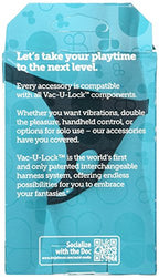 Vac-U-Lock Ultra Harness W/Snaps Black