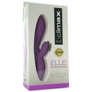 (Wd) Climax Elite Elle 9X Vibe Purple Silicone