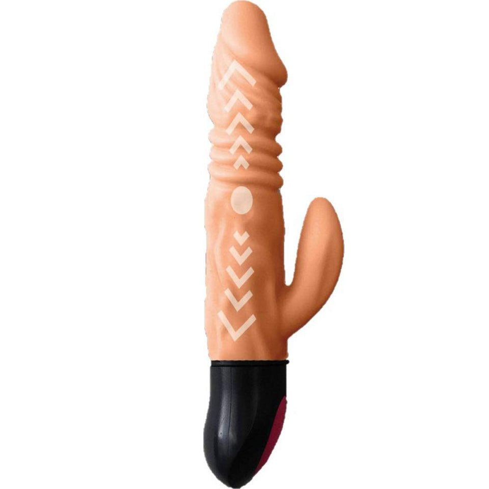 Hott Products Unlimited 64602: Skinsations Cum Quake Recharge Dildo
