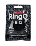 Screaming O Ringo Ritz Mega Stretchy Silicone Cock Ring, Black