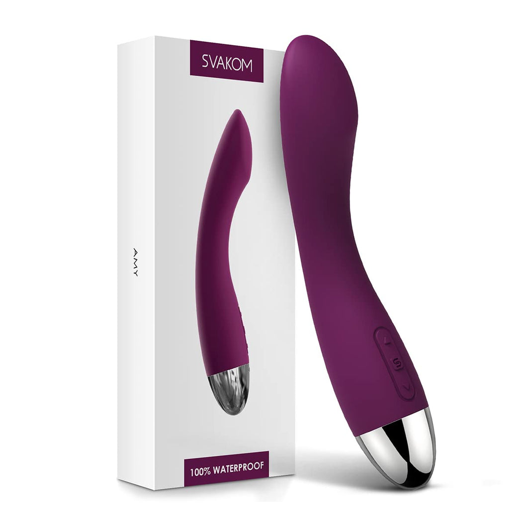 SVAKOM G Spot Vibe Dildo Vibrator with 25 Playful Vibration Pattern, Clitoral Stimulator for Women Couple Adult Sex Toys & Forep