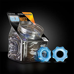 Stay Hard - Glo Nutz Bowl (40Ct) - Blue