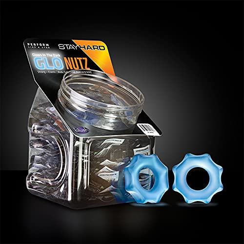 Stay Hard - Glo Nutz Bowl (40Ct) - Blue