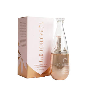 HighOnLove Stimulating O gel  Personal Moisturizer for Women  All Natural Hemp Oil Moisturizer for Enhanced Sensation  Water Bas