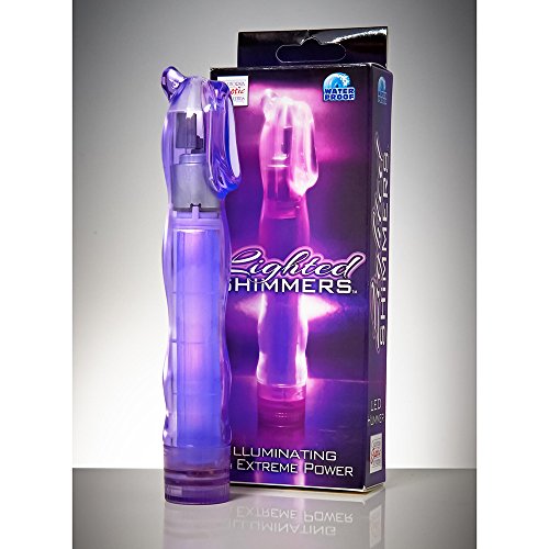 California Exotic Novelties Lighted Shimmers Led Hummer, Purple