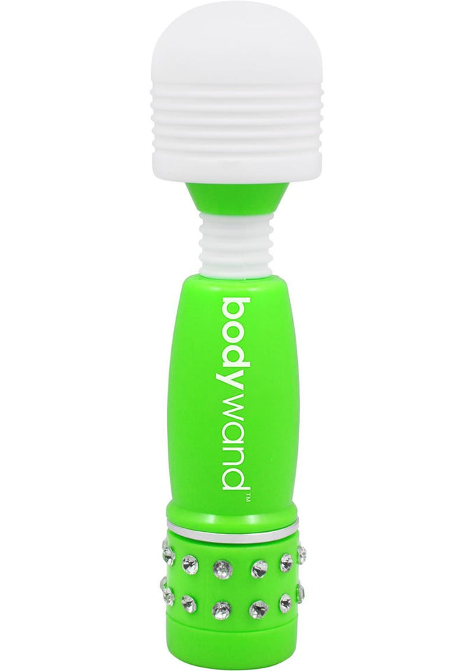 Bodywand Neon Edition Mini Massager, Green, 4 Inch
